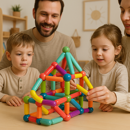 STEM Building Toy Set | Encourages Creativity and Motor Skills
