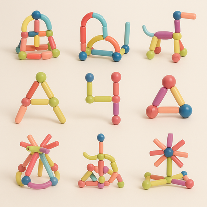 STEM Building Toy Set | Encourages Creativity and Motor Skills