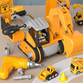 Construction Vehicle Playset | 3-in-1 Fun for Kids