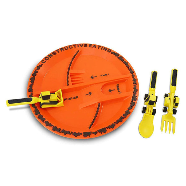 Bulldozer Cutlery Set | Fun Mealtime Adventure for Kids