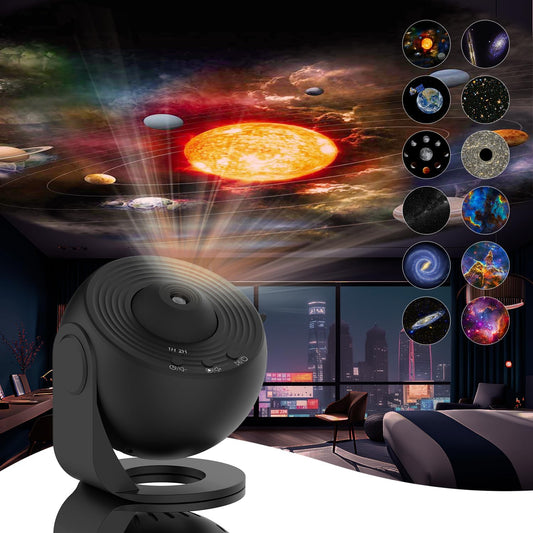 Galaxy Light Projector | 360° Rotating Star Effects