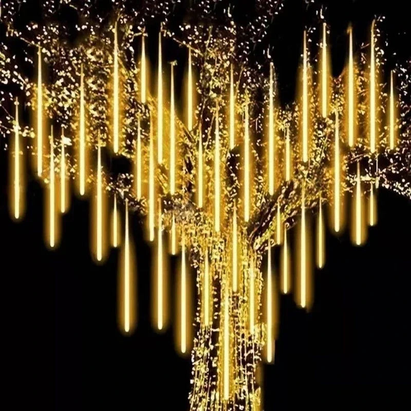 LED Meteor Shower Lights | Energy-Efficient Outdoor Holiday Decor