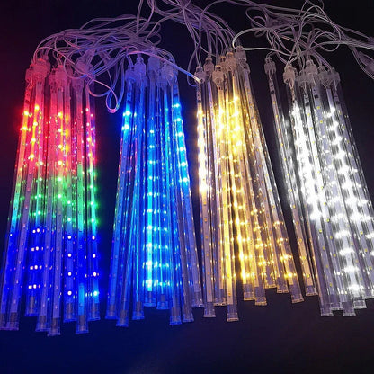 LED Meteor Shower Lights | Energy-Efficient Outdoor Holiday Decor