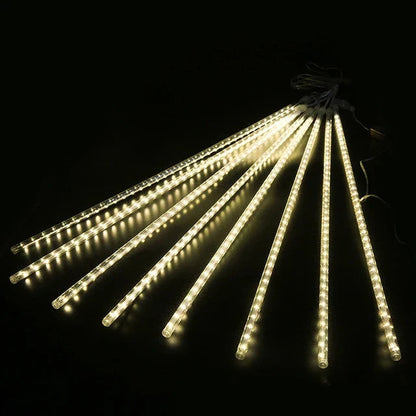 LED Meteor Shower Lights | Energy-Efficient Outdoor Holiday Decor