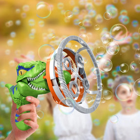 Dino Bubble Blaster | Automatic Fun for Outdoor Play