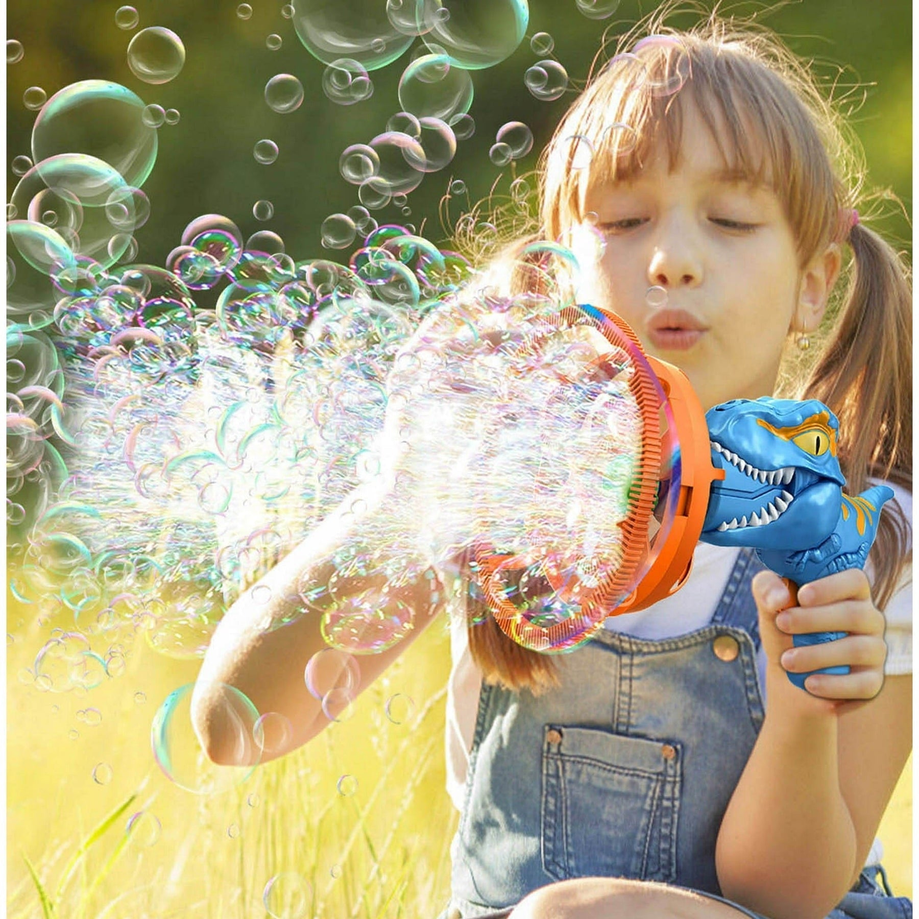 Dino Bubble Blaster | Automatic Fun for Outdoor Play