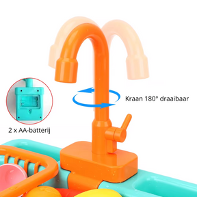 Educational Sink Toy for Kids | Interactive Water Tap Play Set