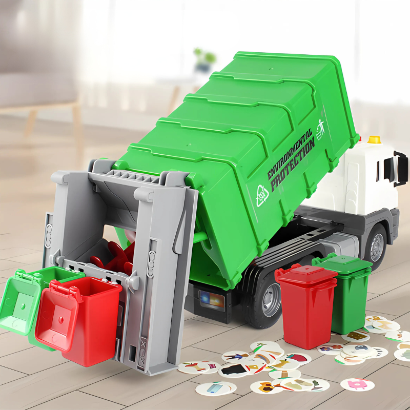 Educational Garbage Truck Toy | Interactive Eco-Friendly Play for Kids