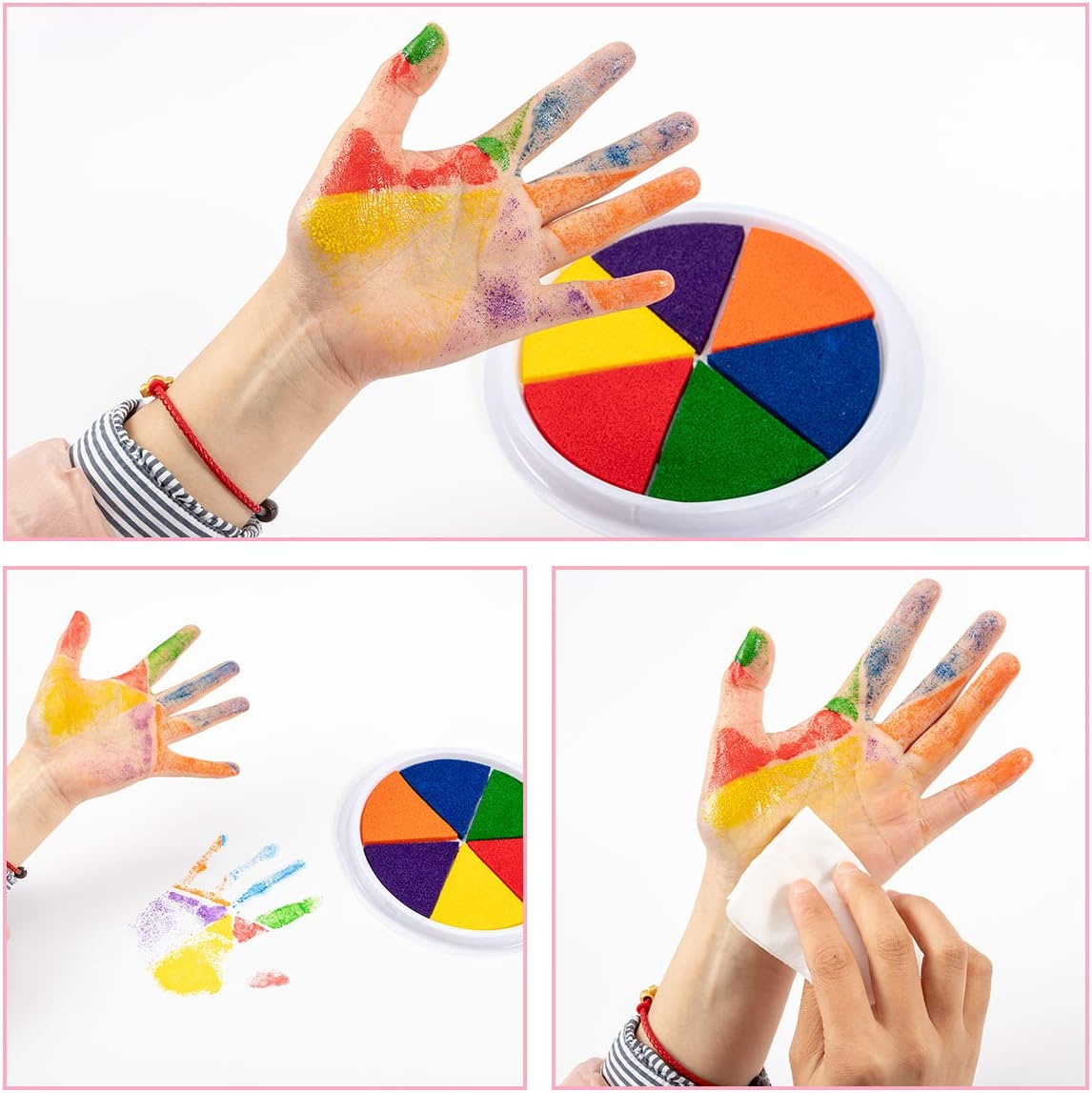 Children's Washable Finger Paint Set | Stimulates Creativity and Fun