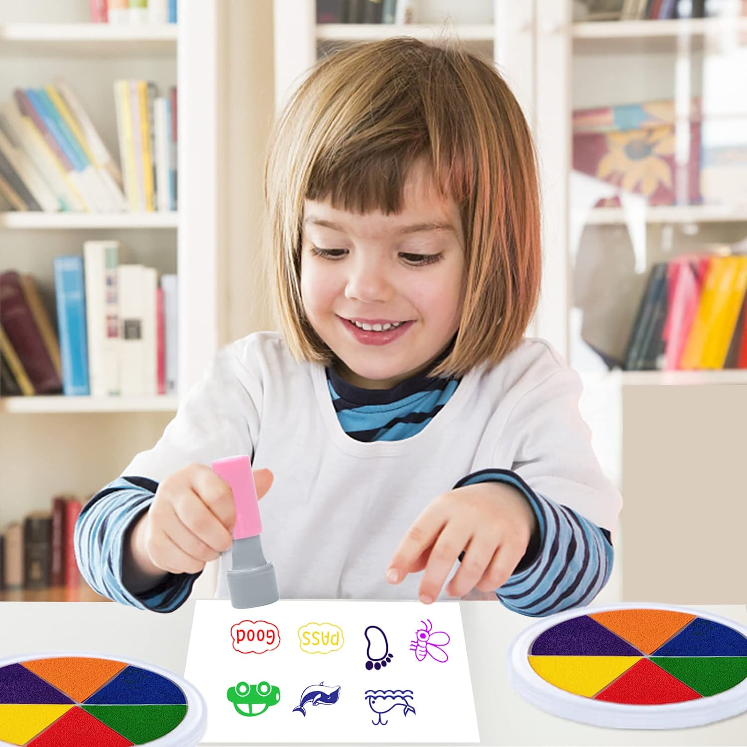 Children's Washable Finger Paint Set | Stimulates Creativity and Fun