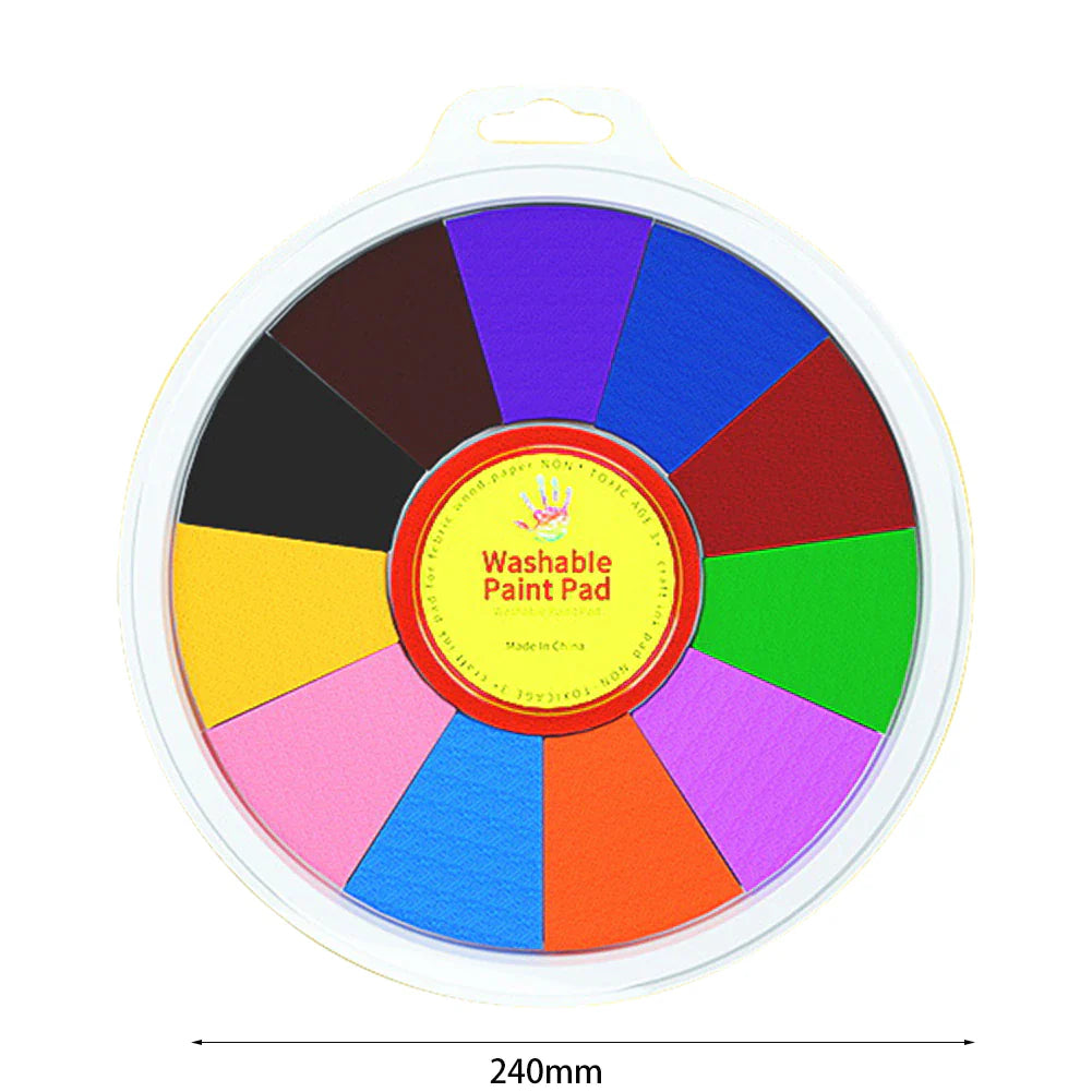 Children's Washable Finger Paint Set | Stimulates Creativity and Fun