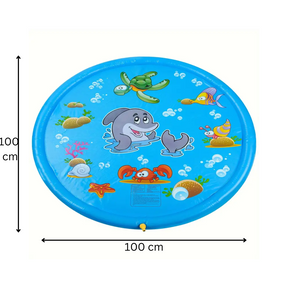 Kids' Water Play Mat | 170 cm with Built-in Sprayers
