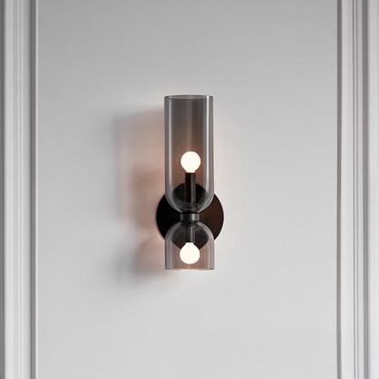 Glass Wall Lamp | Elegant Minimalist Design for Cozy Spaces