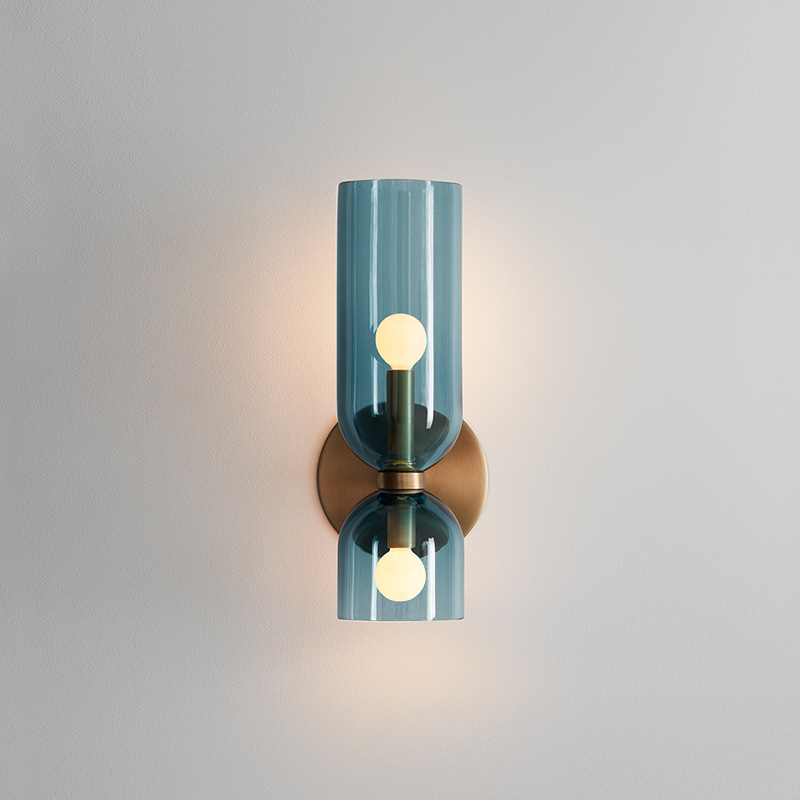 Glass Wall Lamp | Elegant Minimalist Design for Cozy Spaces