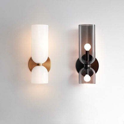 Glass Wall Lamp | Elegant Minimalist Design for Cozy Spaces