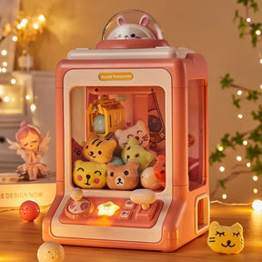 Mini Claw Machine Toy | Remote Control with Lights