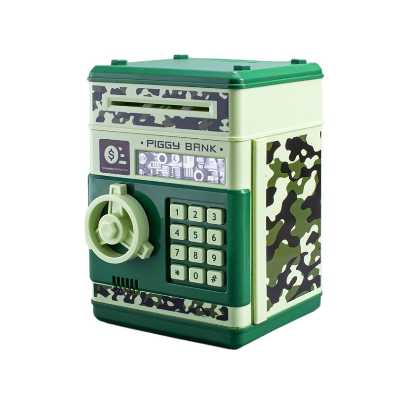 Digital Savings Bank | Password Lock with Alarm System