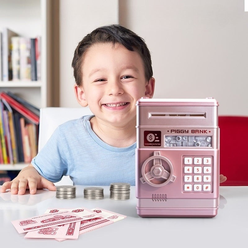 Digital Savings Bank | Password Lock with Alarm System