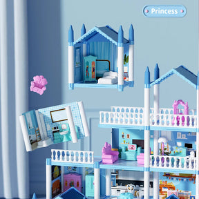 DIY 3D Dollhouse Kit | Creative Miniature Craft Set for Kids