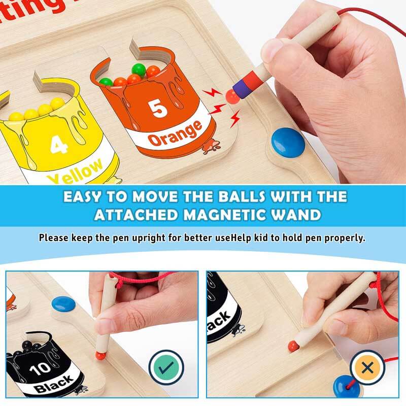 Magnetic Counting Puzzle | Colorful Educational Toy for Kids