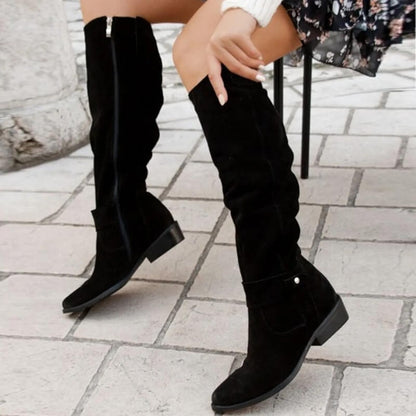 Stylish Black Winter Boots | Comfortable Durable Cold-Weather Footwear
