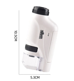 Children's Portable Microscope | 120x Magnification with LED Light