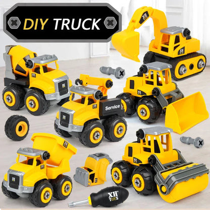 Construction Truck Toy Set | Fun and Educational Building Experience