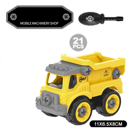 Construction Truck Toy Set | Fun and Educational Building Experience