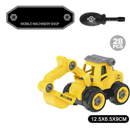 Construction Truck Toy Set | Fun and Educational Building Experience