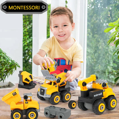 Construction Truck Toy Set | Fun and Educational Building Experience