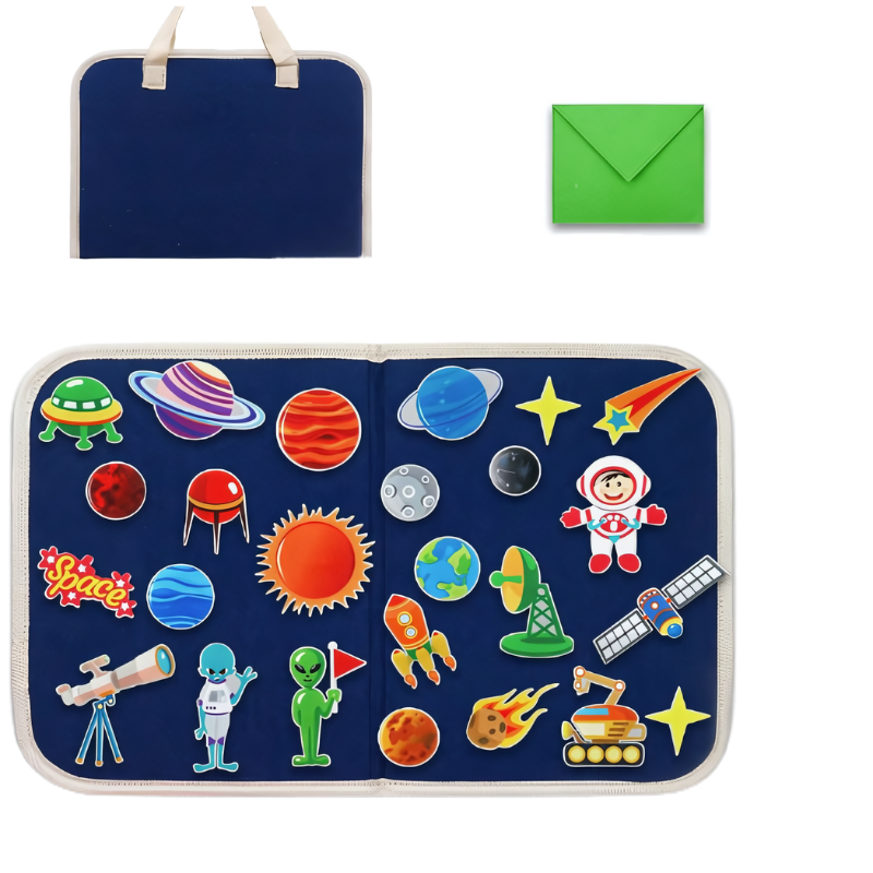 Portable Felt Storytelling Set | Inspires Creativity and Learning