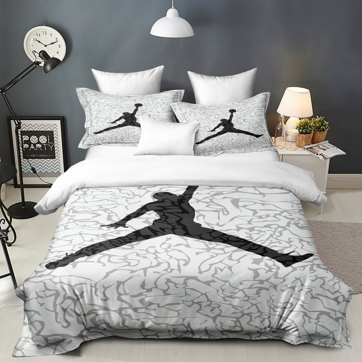 Basketball Duvet Cover Set | Ultra-Soft Fabric with Sporty Design