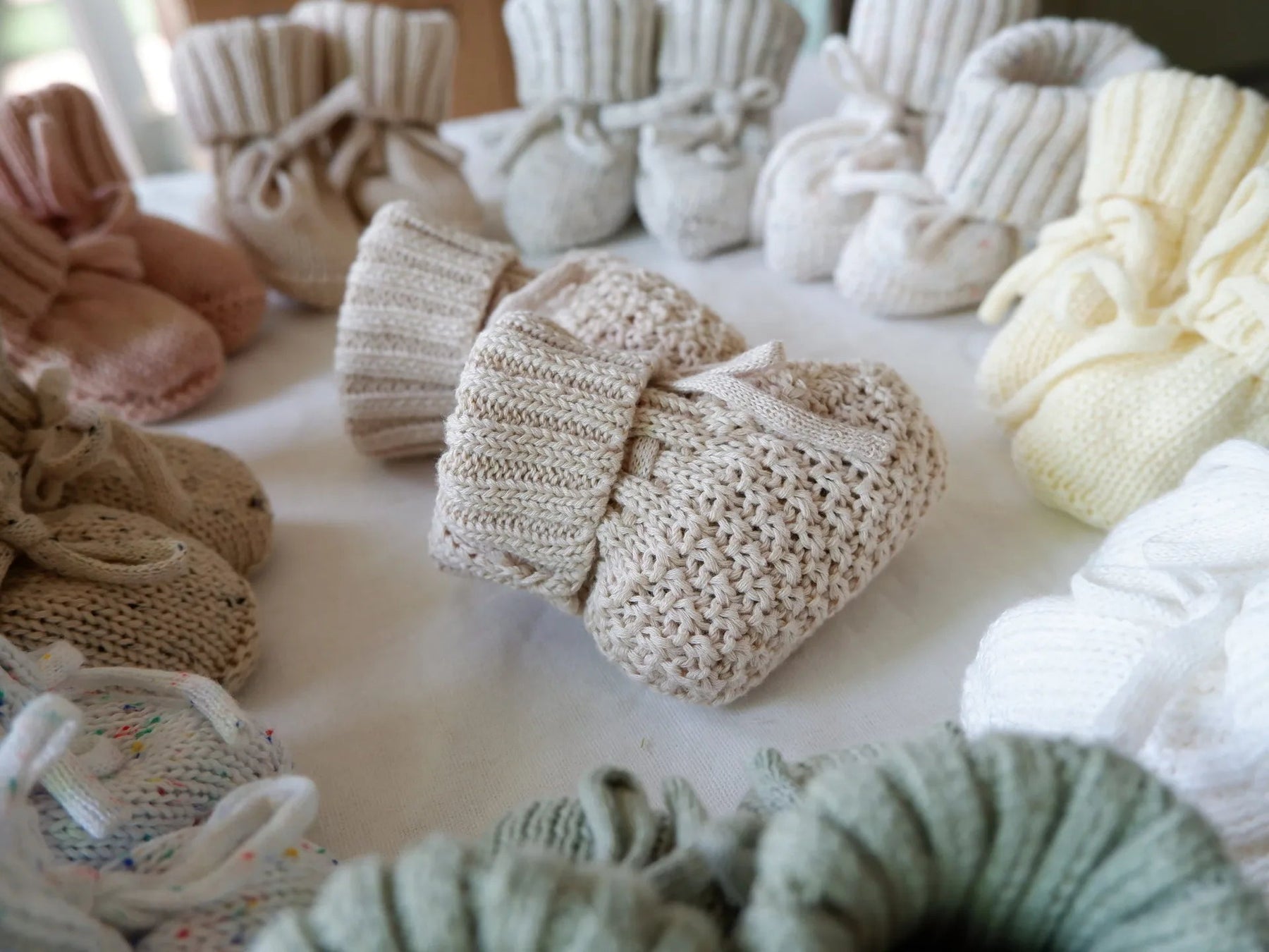 Knitted Baby Booties | Soft, Warm, Unisex Slippers