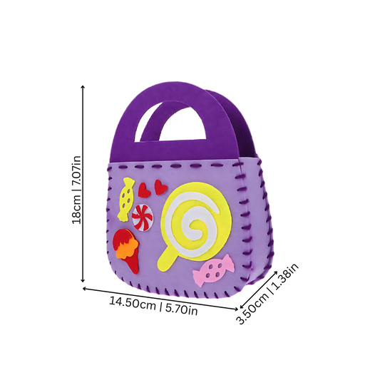 DIY Handbag Sewing Kit | Stimulates Creativity and Fine Motor Skills