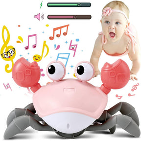 Crawling Crab Baby Toy | Interactive Music and Lights