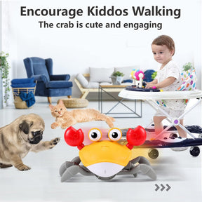 Crawling Crab Baby Toy | Interactive Music and Lights