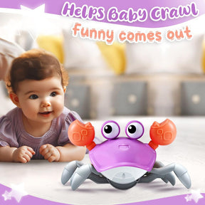 Crawling Crab Baby Toy | Interactive Music and Lights