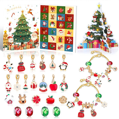 Children's Christmas Bracelet Kit | Colorful Countdown to Holiday Magic
