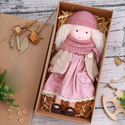Plush Dress-Up Doll | Soft Cuddly Body with Accessories