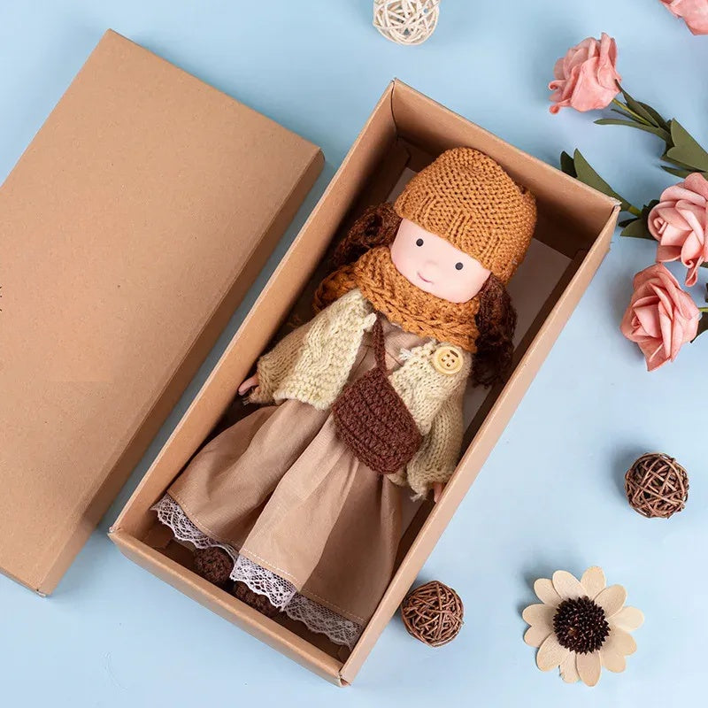 Plush Dress-Up Doll | Soft Cuddly Body with Accessories