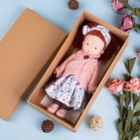 Plush Dress-Up Doll | Soft Cuddly Body with Accessories