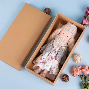 Plush Dress-Up Doll | Soft Cuddly Body with Accessories
