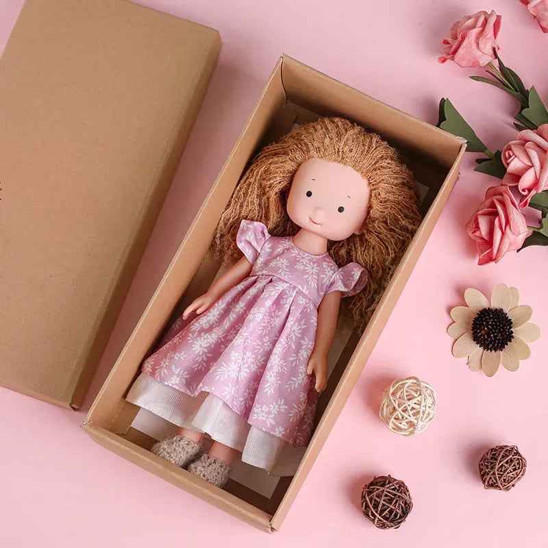 Plush Dress-Up Doll | Soft Cuddly Body with Accessories