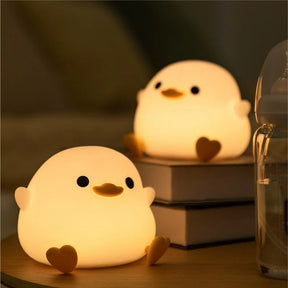 Duck Night Light | Soft Silicone with Timer Function