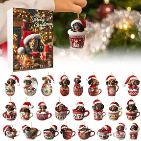 Dachshund Advent Calendar | Festive Countdown with 24 Surprises