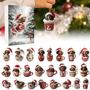 Dachshund Advent Calendar | Festive Countdown with 24 Surprises