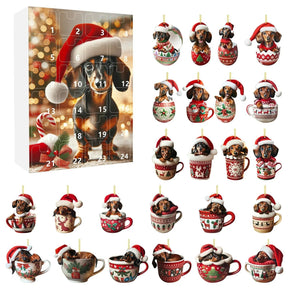 Dachshund Advent Calendar | Festive Countdown with 24 Surprises