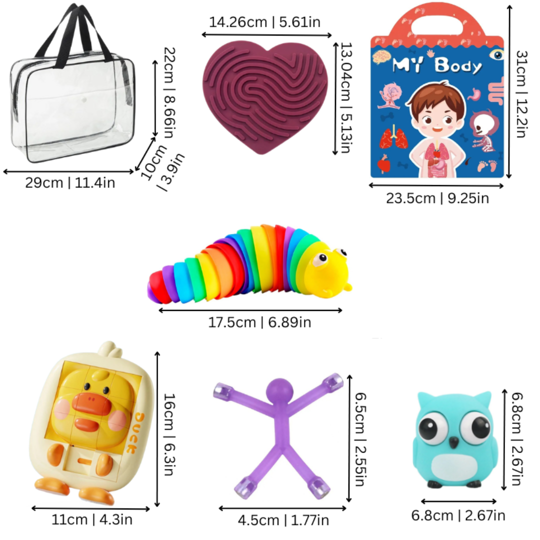 Activity Bag for Kids | Versatile Learning and Play Set