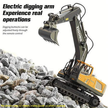 RC Excavator Toy | 11 Functions for Realistic Play