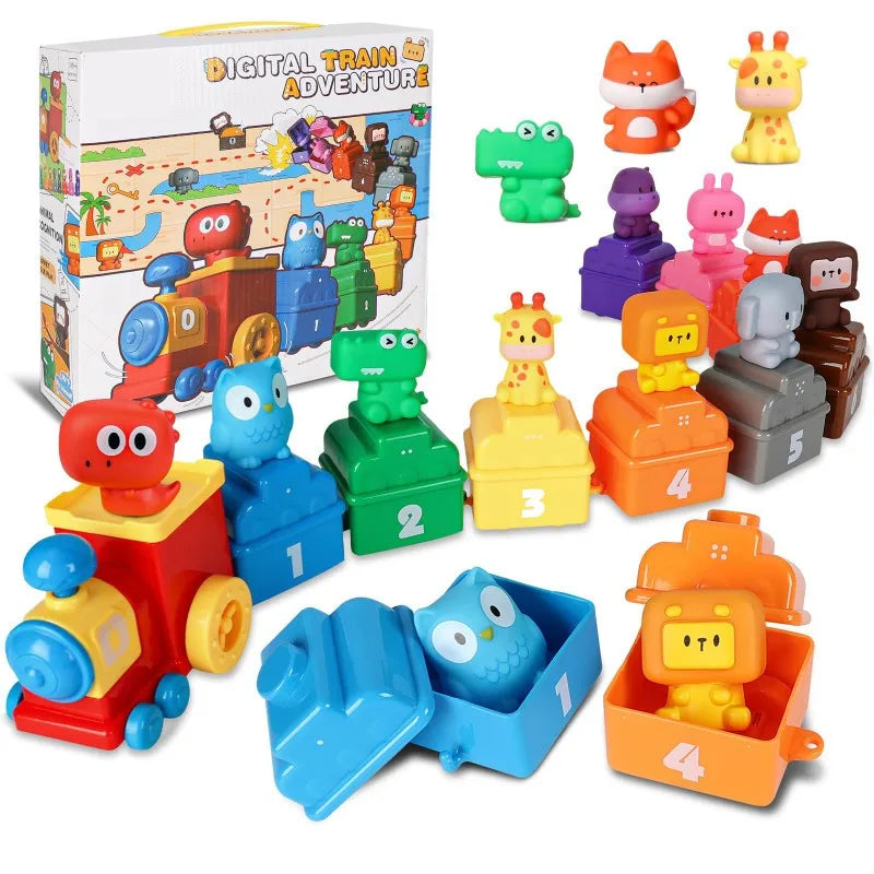 Digital Number Train Toy | Fun Interactive Learning Adventure